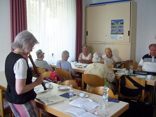 Foto vom Singen und Musizieren im BBZ